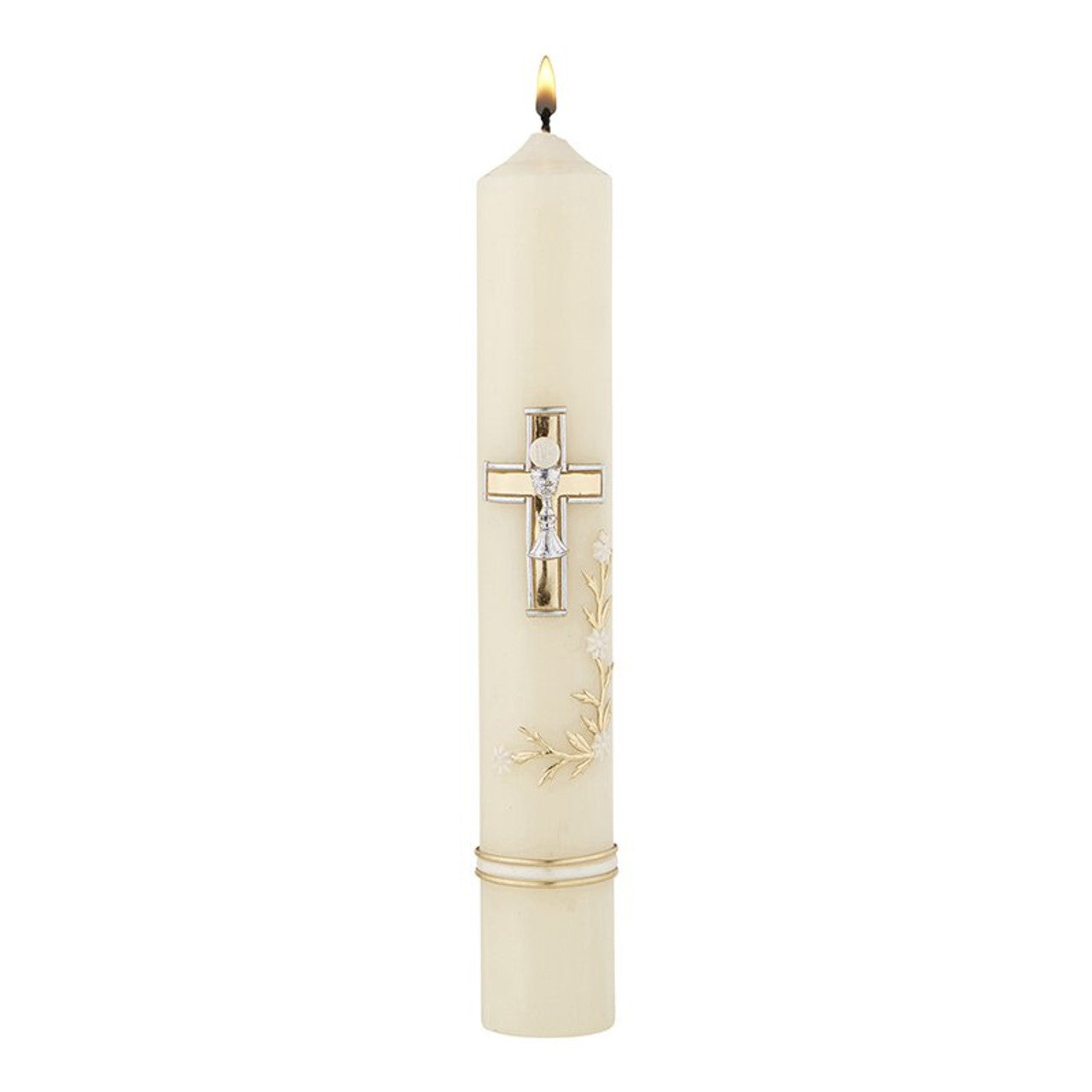 Classic Cross First Communion Candle