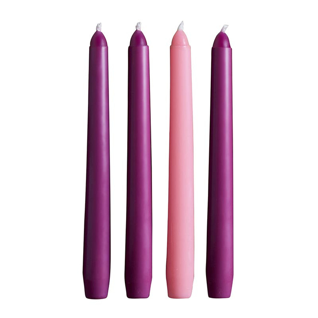 Advent Taper Candle - Set of 4 - 6" H