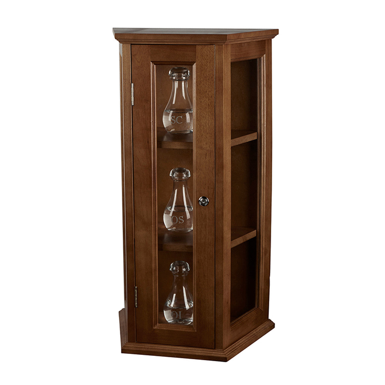 Ambry Display Cabinet - Walnut