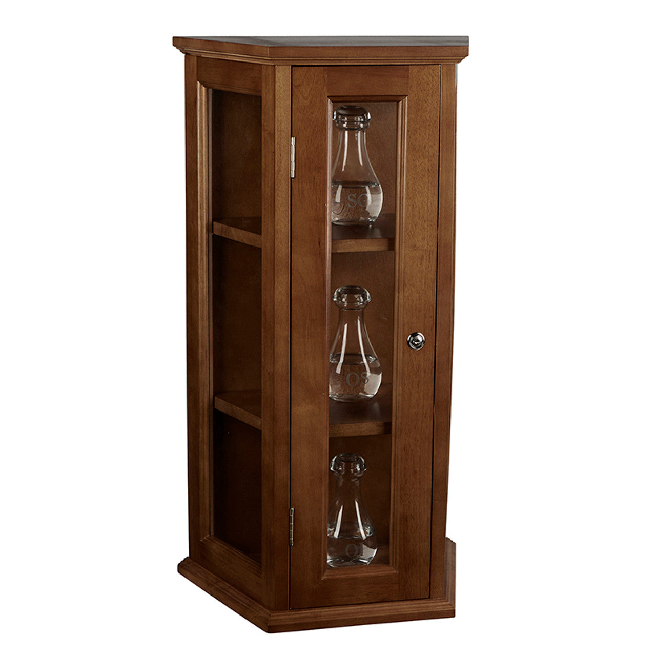 Ambry Display Cabinet - Walnut