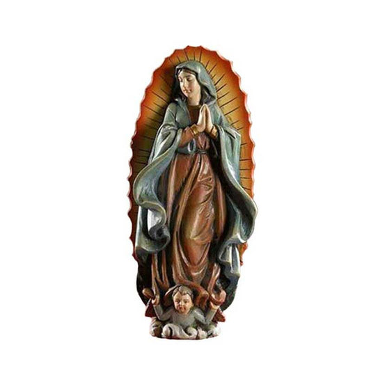 Bellavista 4" H Our Lady of Guadalupe Statue