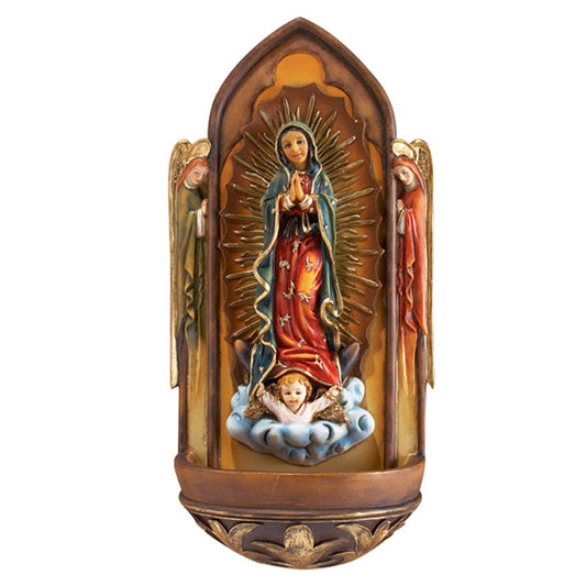 Our Lady of Guadalupe Holy Water Font