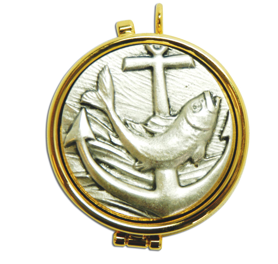 Fish & Anchor 15 Capacity Pyx