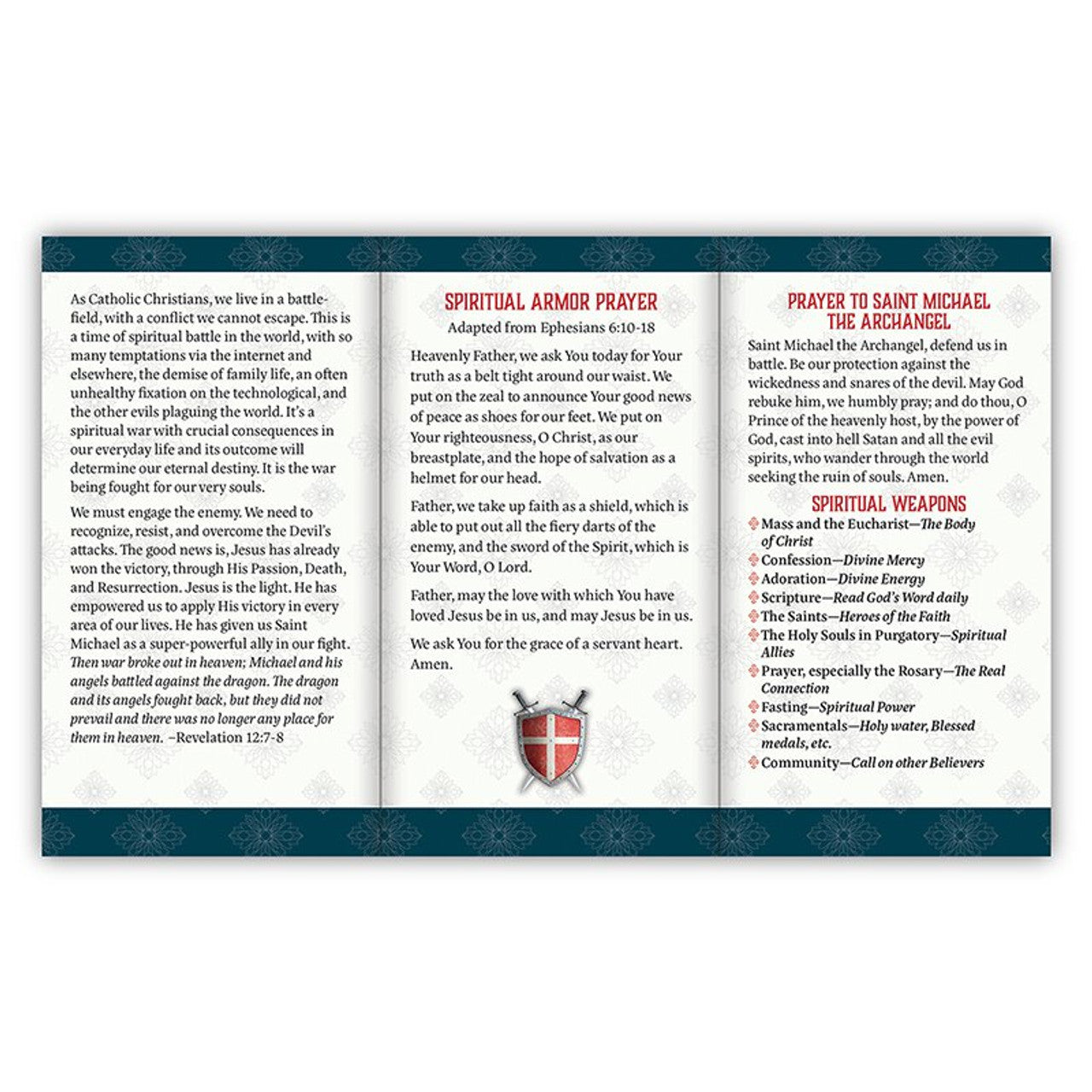 Spiritual Warfare Pocket Card - 24/pk