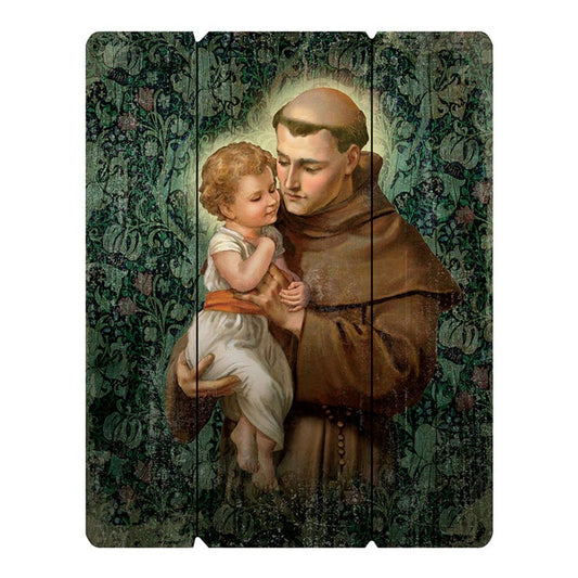 Wood Pallet Sign - Saint Anthony