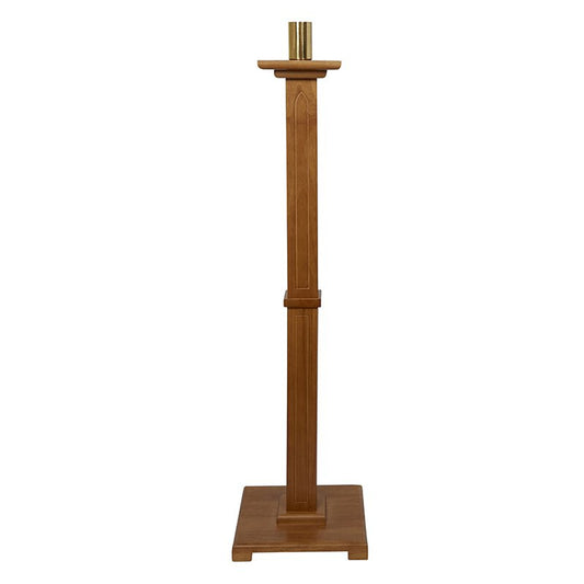 Gothic Paschal Candlestick - Oak