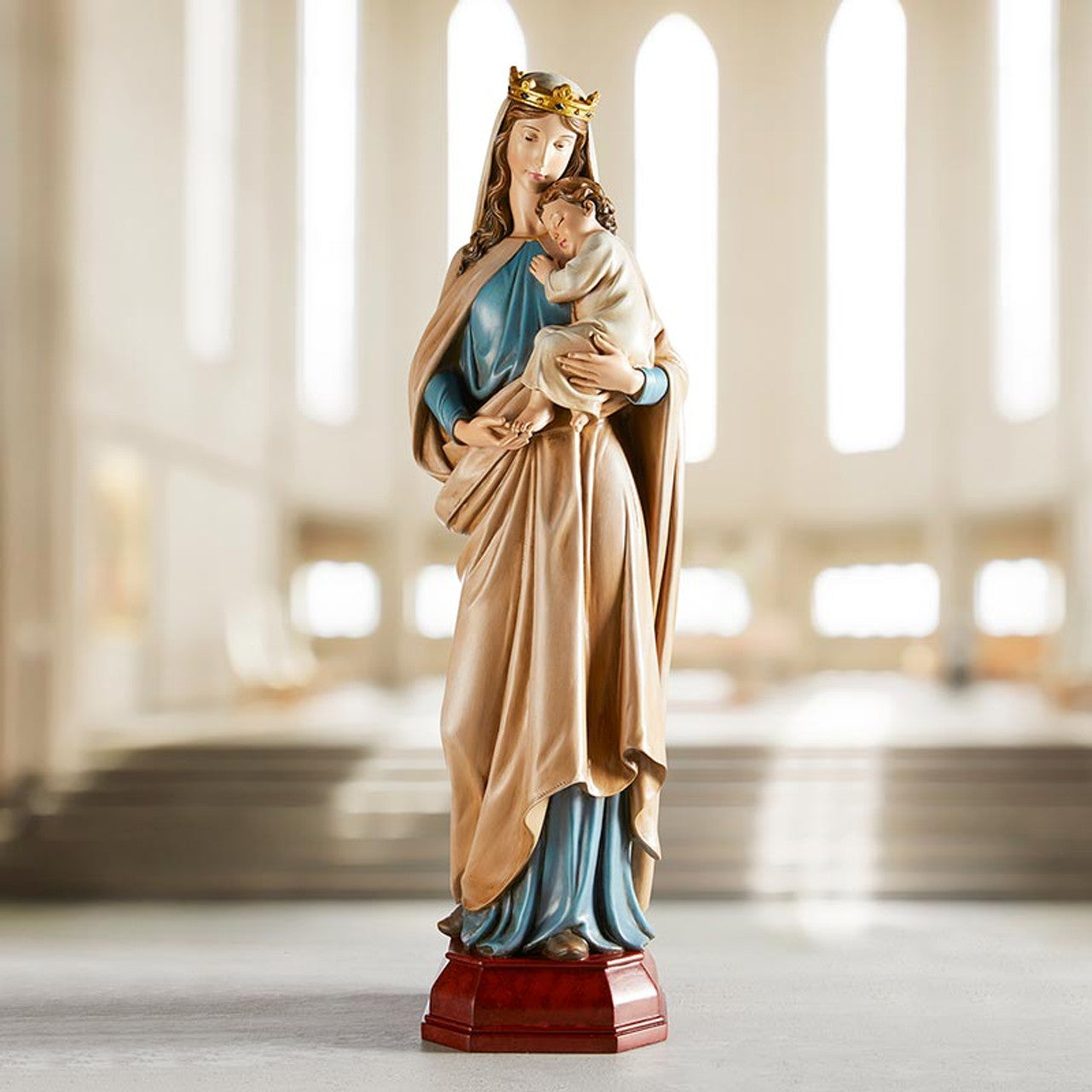 24" H Mary Queen of Heaven Statue