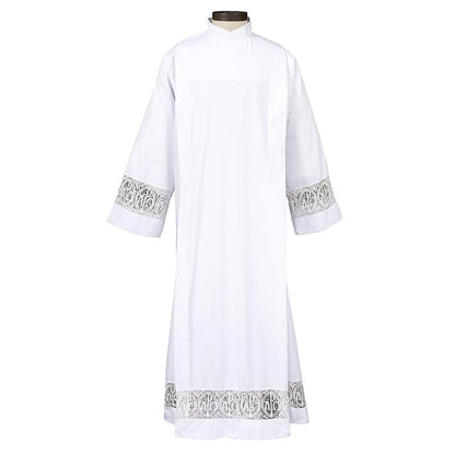 Alpha & Omega Altar Server Front Wrap Alb