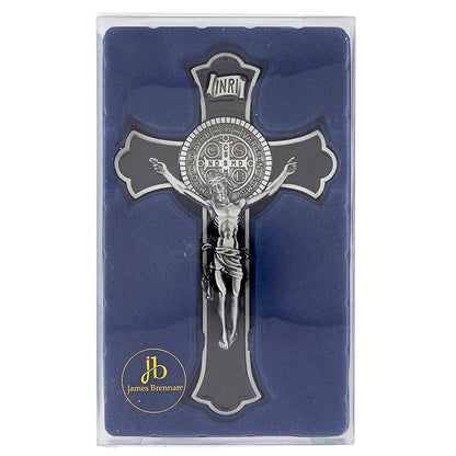 Saint Benedict Crucifix on Enamel Cross