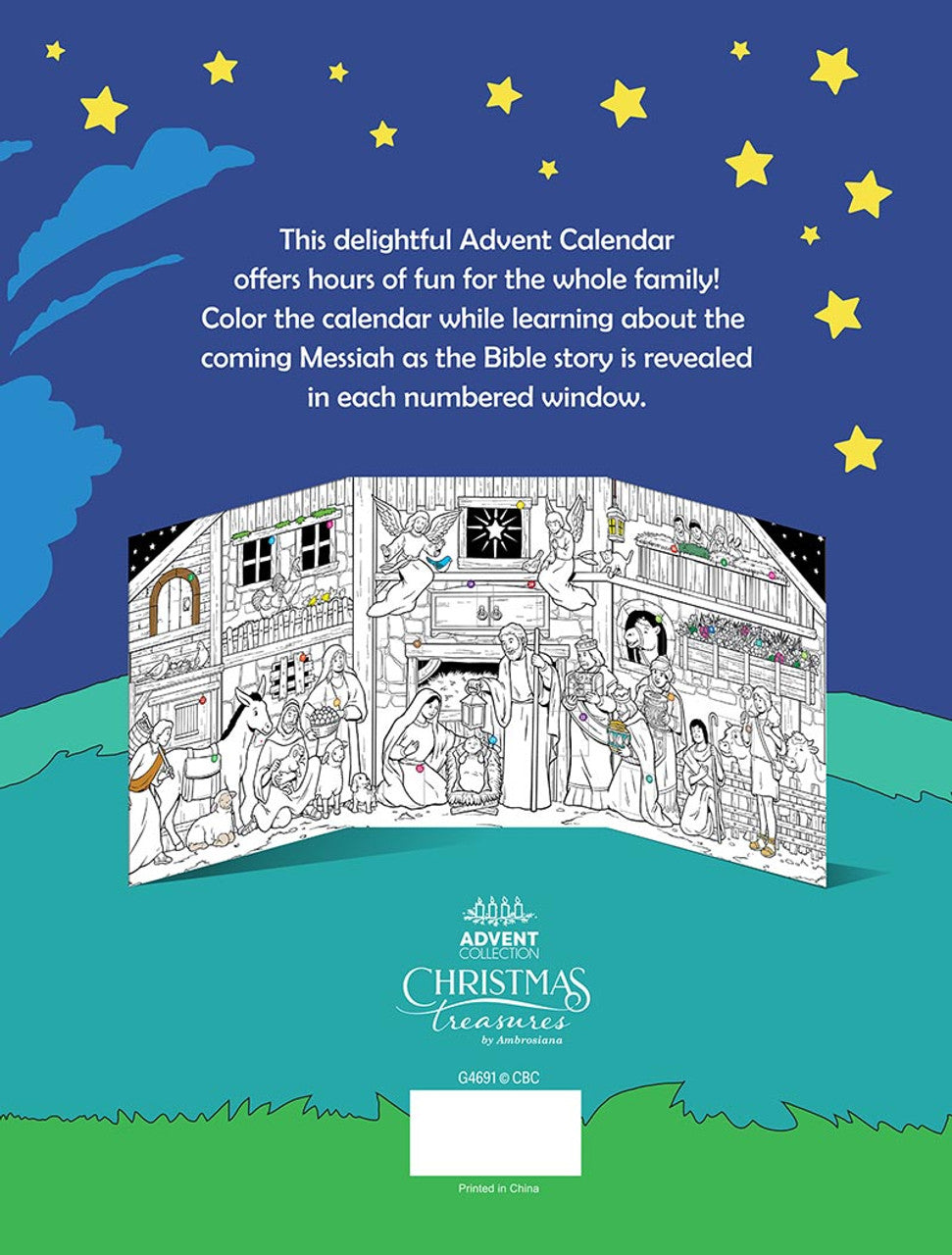 Advent Calendar to Colour