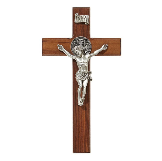 8" H Saint Benedict Crucifix