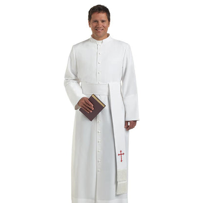 Carlisle Cassock - White