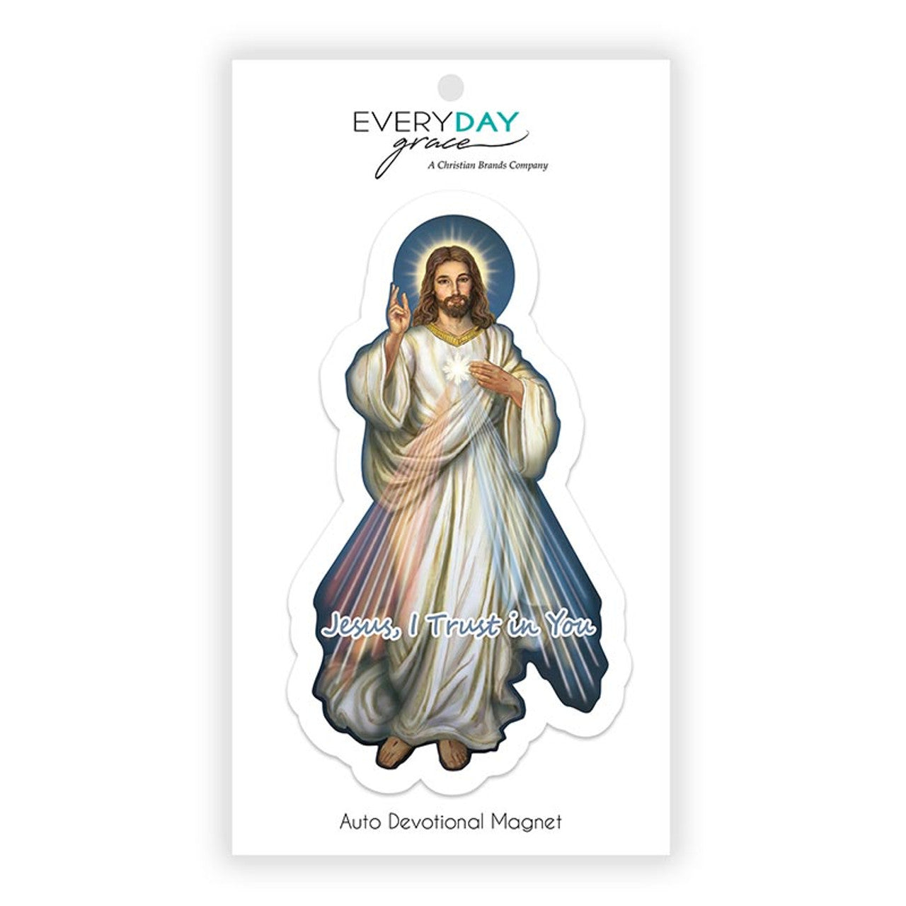 Divine Mercy Auto Magnet