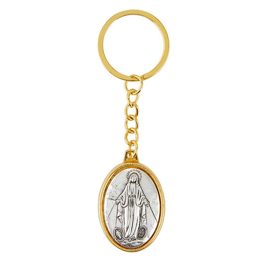 Our Lady of Grace Keychain (J0626)