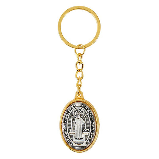 Saint Benedict Keychain