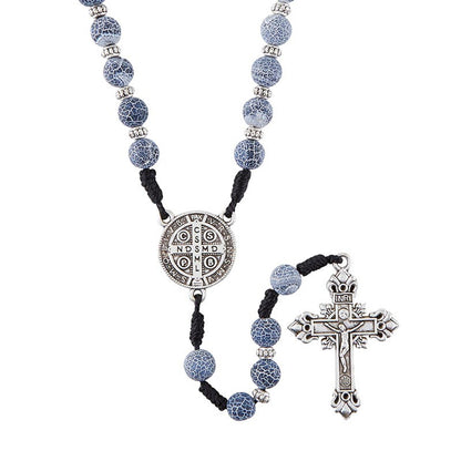 Saint Benedict Stone Rosary