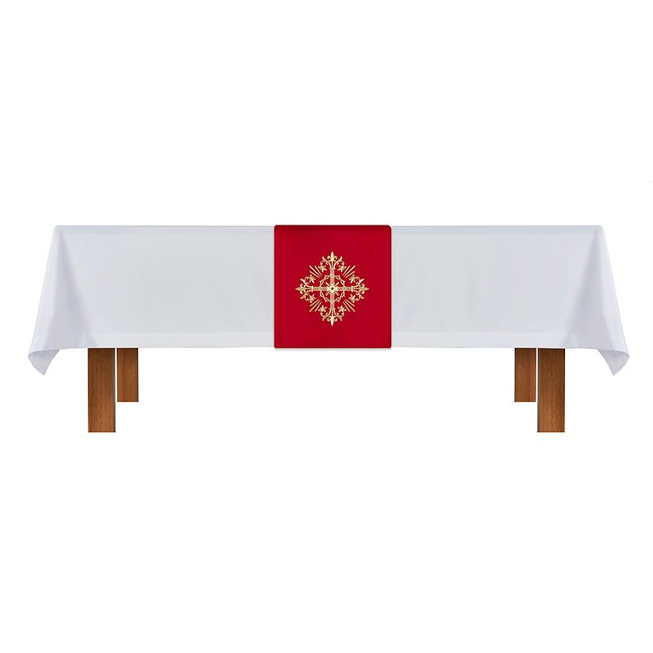 Altar Frontal and  Holy Trinity Cross Overlay Cloth - Set of 2 (J0943WRD)