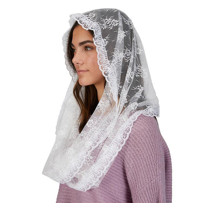 Infinity Chapel Veil - White