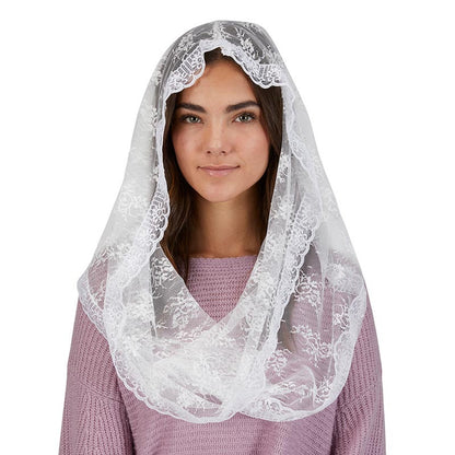 Infinity Chapel Veil - White