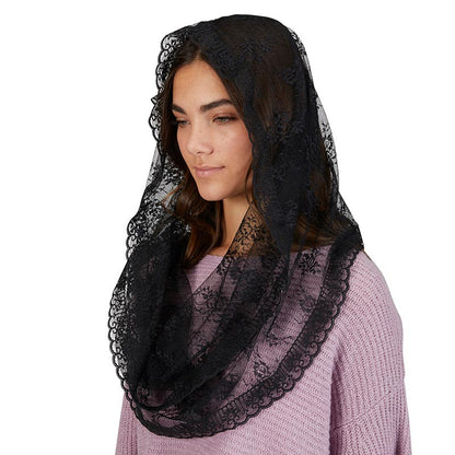 Infinity Chapel Veil - Black