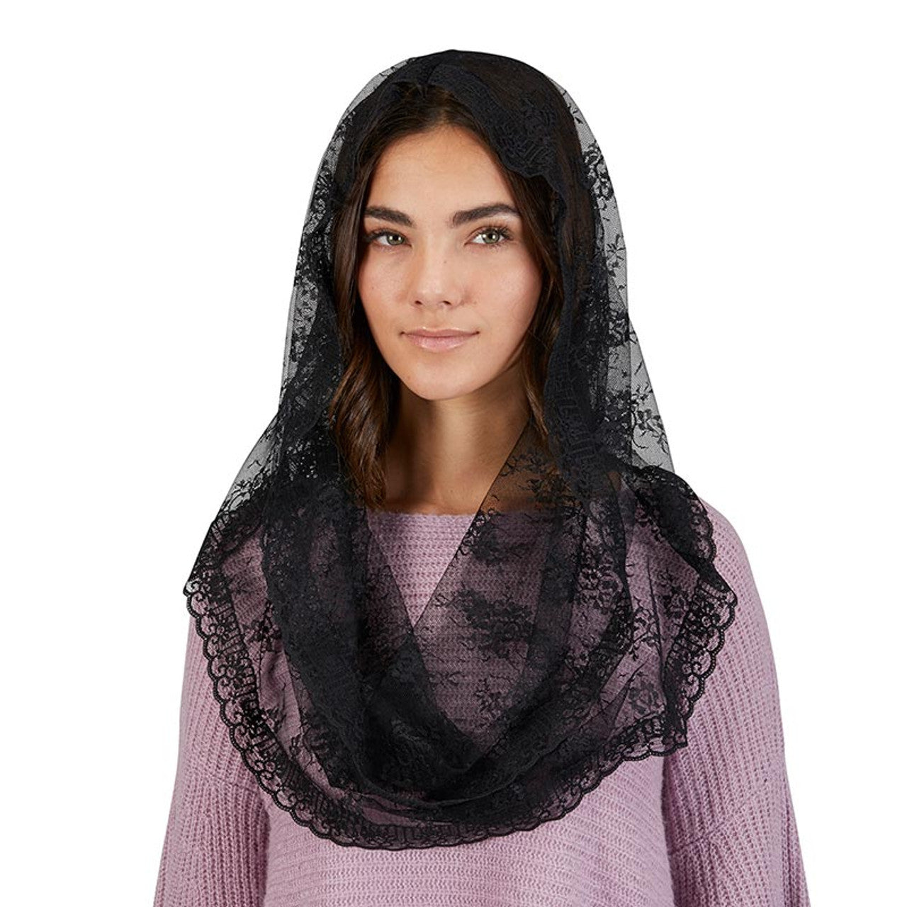 Infinity Chapel Veil - Black