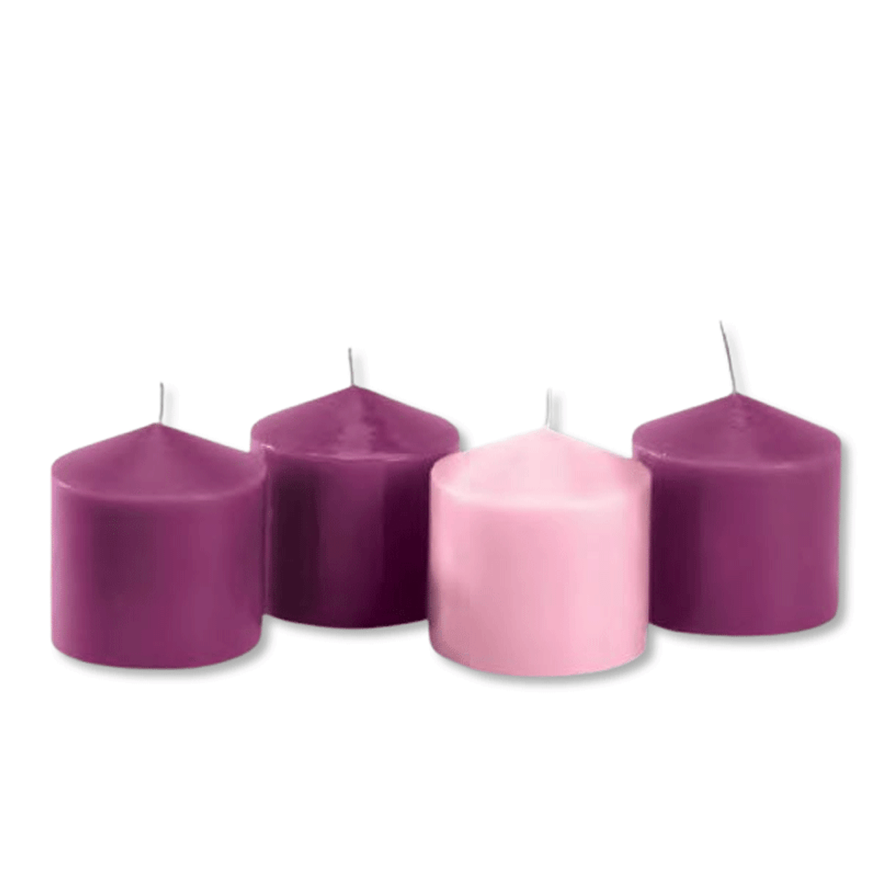 Advent Pillar Candle Set