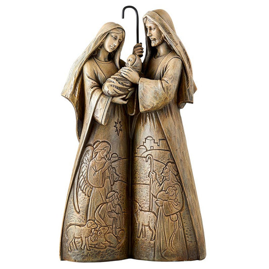 12'' Holy Family Of Bethlehem Statue