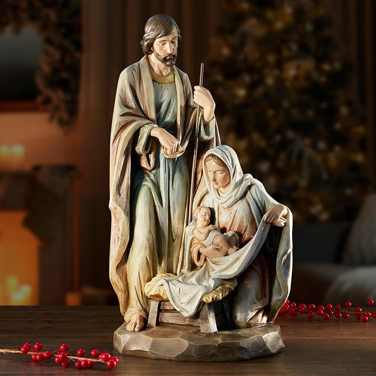 18'' Holy Family Nativity