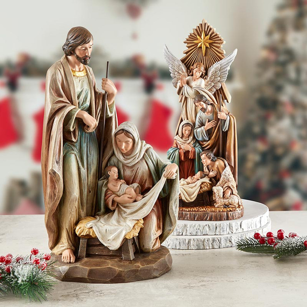 18'' Holy Family Nativity