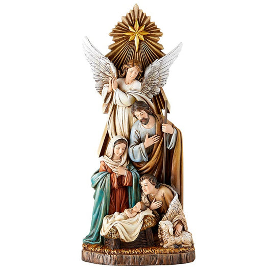 16-1/4''H Shepherd's Nativity Statue