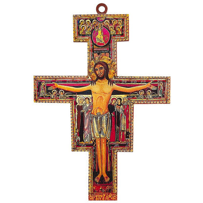 6" H San Damiano Crucifix