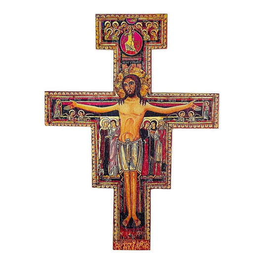 10" H San Damiano Crucifix (J5543)