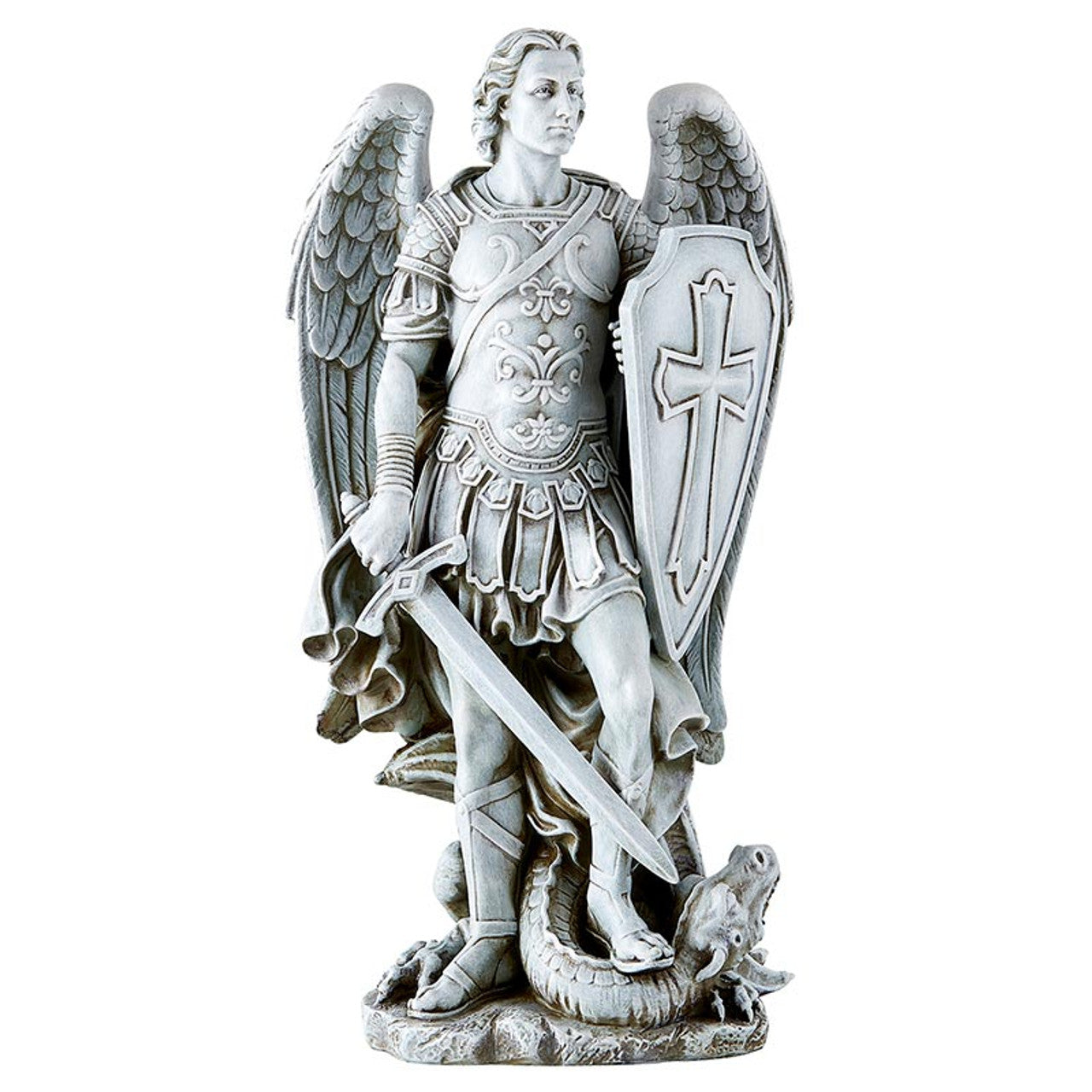 12-1/4'' H Saint Michael Statue