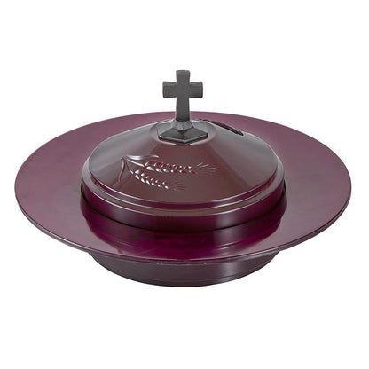 Plastic Communion Ware - Stacking Bread Plate