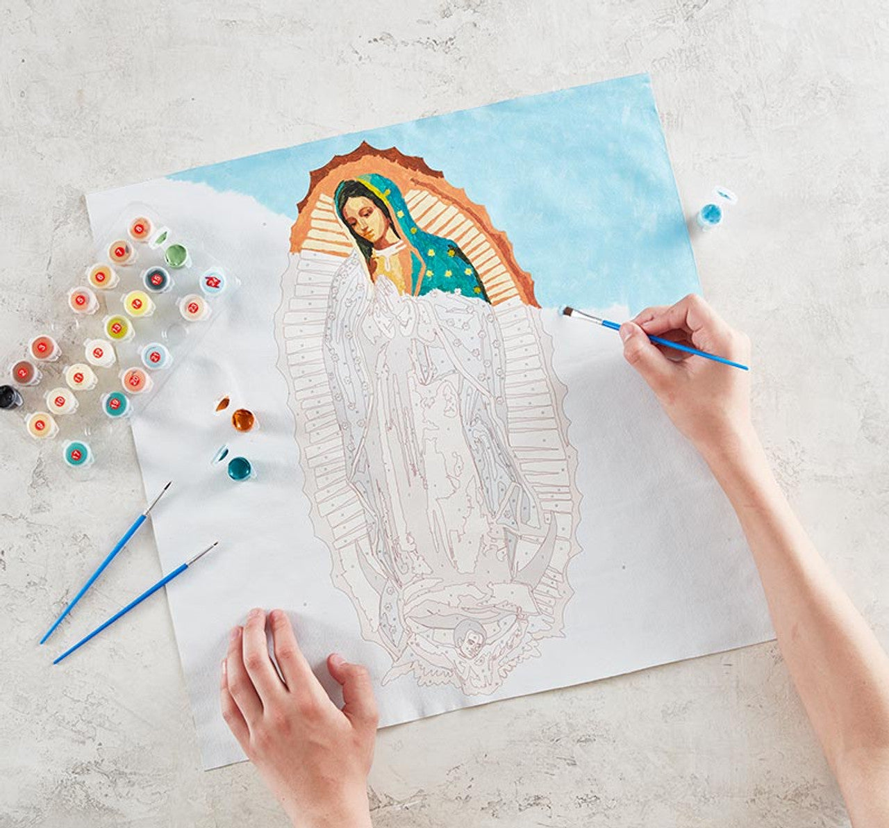 Paint-by-Numbers - Our Lady of Guadalupe