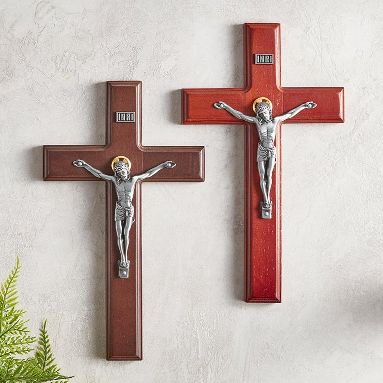 10'' Walnut St Mark Crucifix