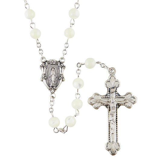 Gemstone Rosaries - Mother Of Pearl