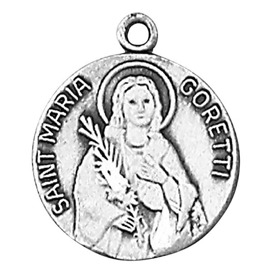 Saint Maria Goretti Medal (JC-163/1MFT)