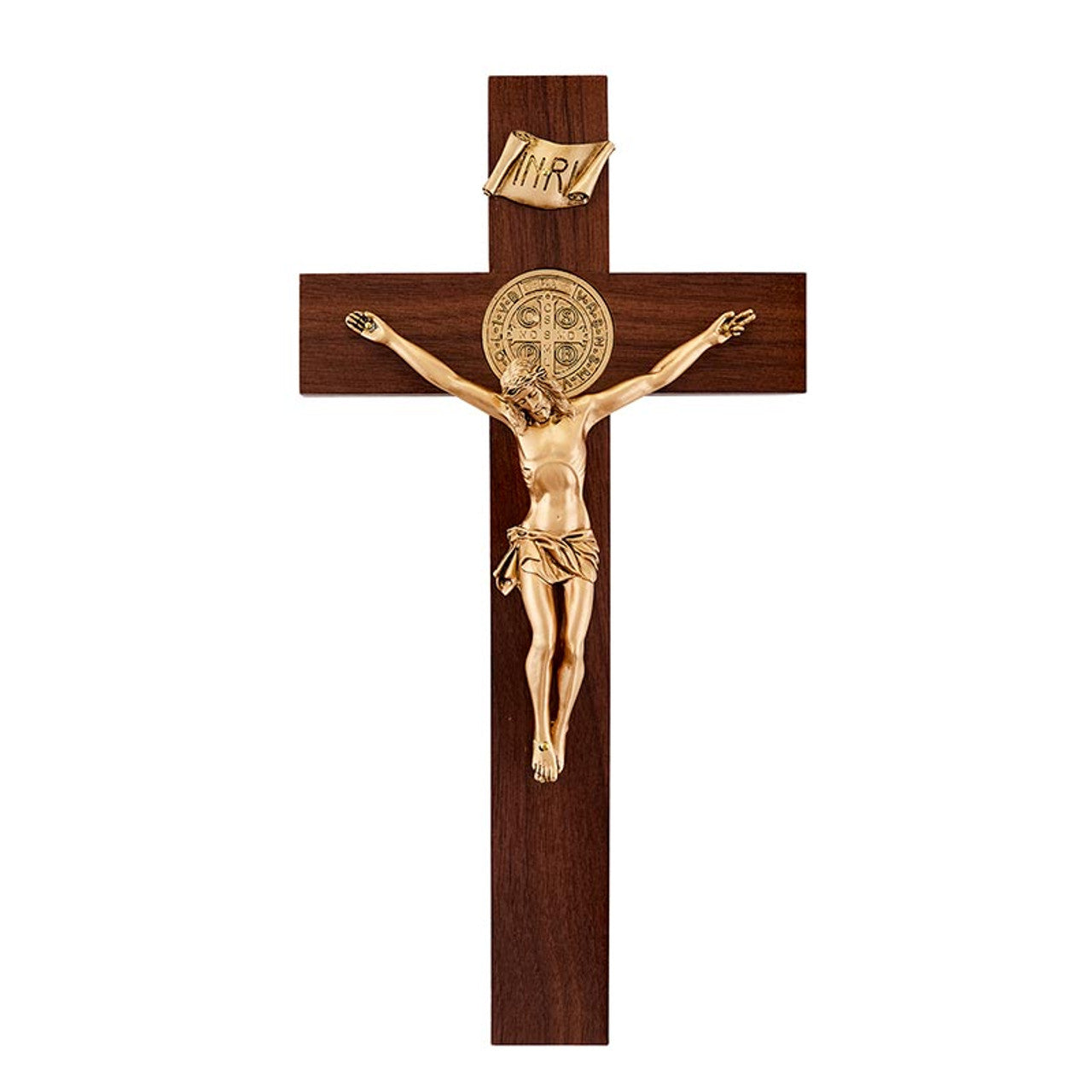 Saint Benedict Standing Crucifix (JC-5062-L)