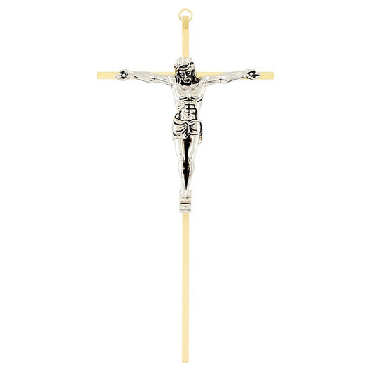 Crucifix with Gold Plated Corpus