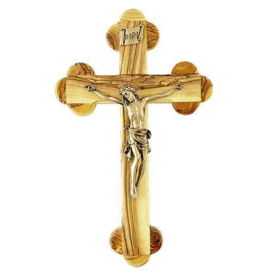 10" H Budded Crucifix (JC-9951)