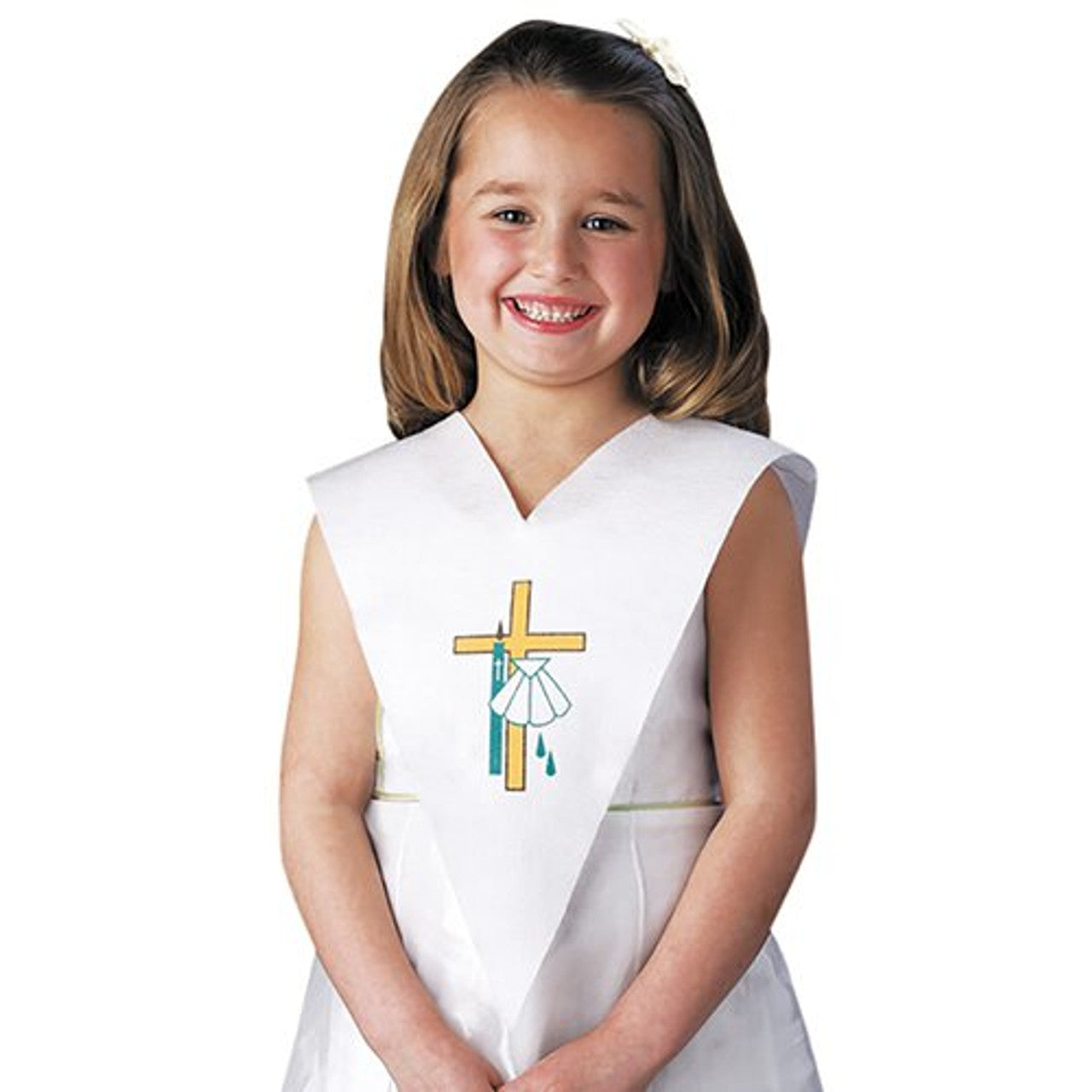 Baptismal Pinafore - 12/pk