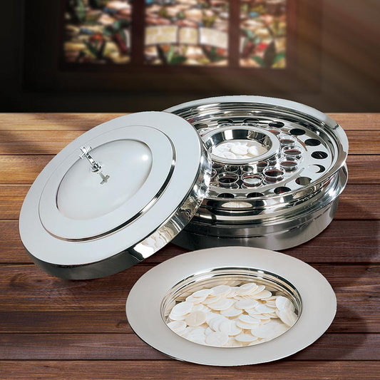 Polished Aluminum Communion Tray