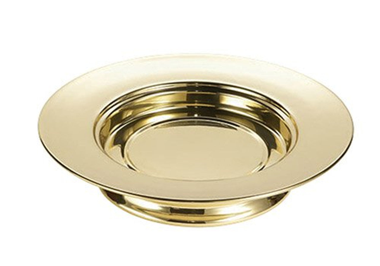 Solid Brass Stacking Bread Plate