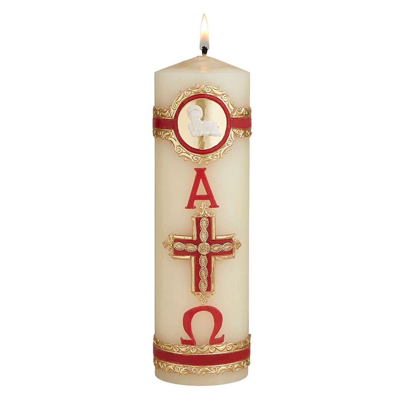 Family Prayer Candle - Lamb of God