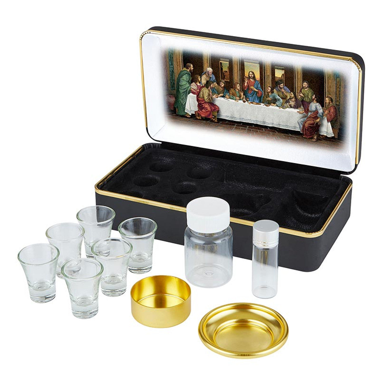 The Last Supper Portable Communion Set