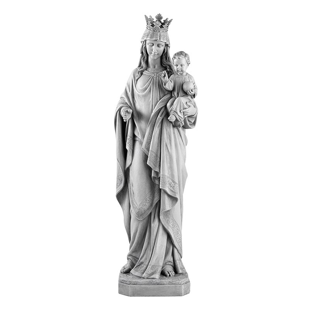 24.5" H Mary Queen of Heaven Statue