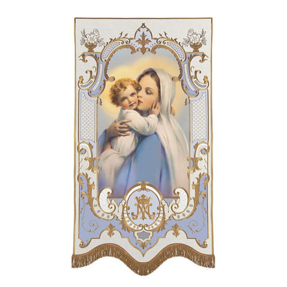 Madonna & Child Vintage Banner  (L5212)