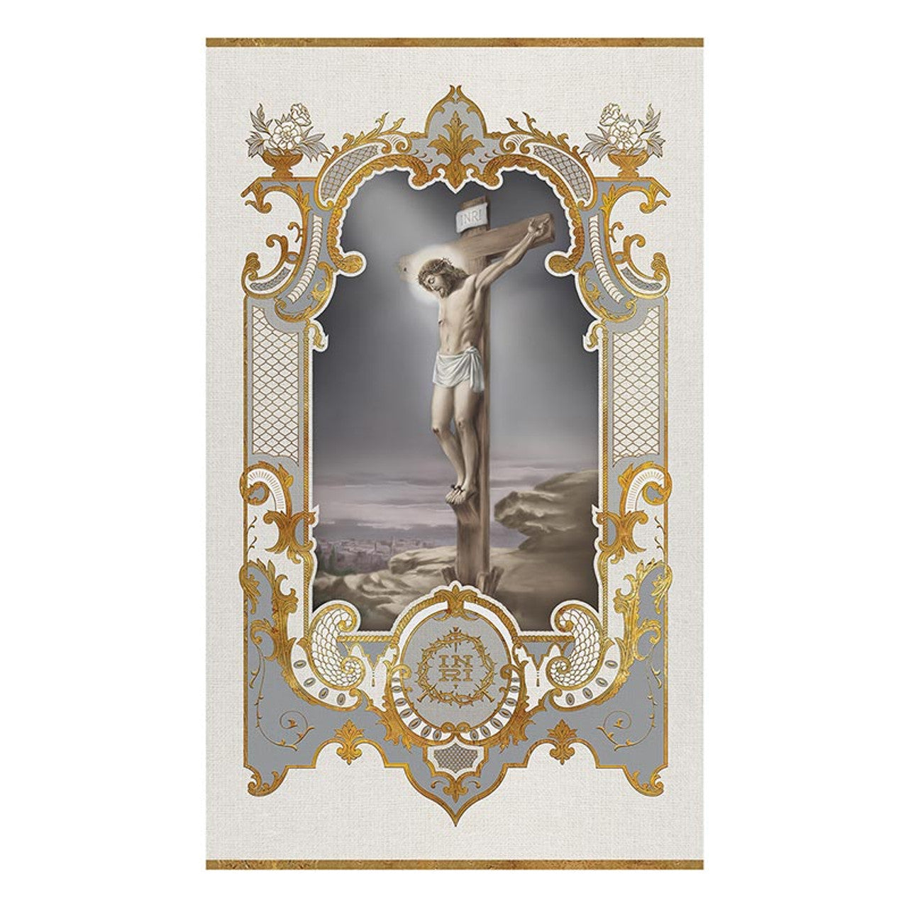 Crucifixion Vintage Banner  (L5234)