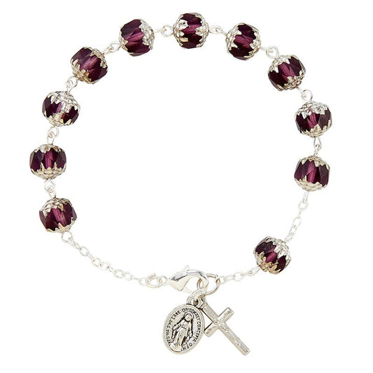 La Verna Collection - Amethyst Bracelet